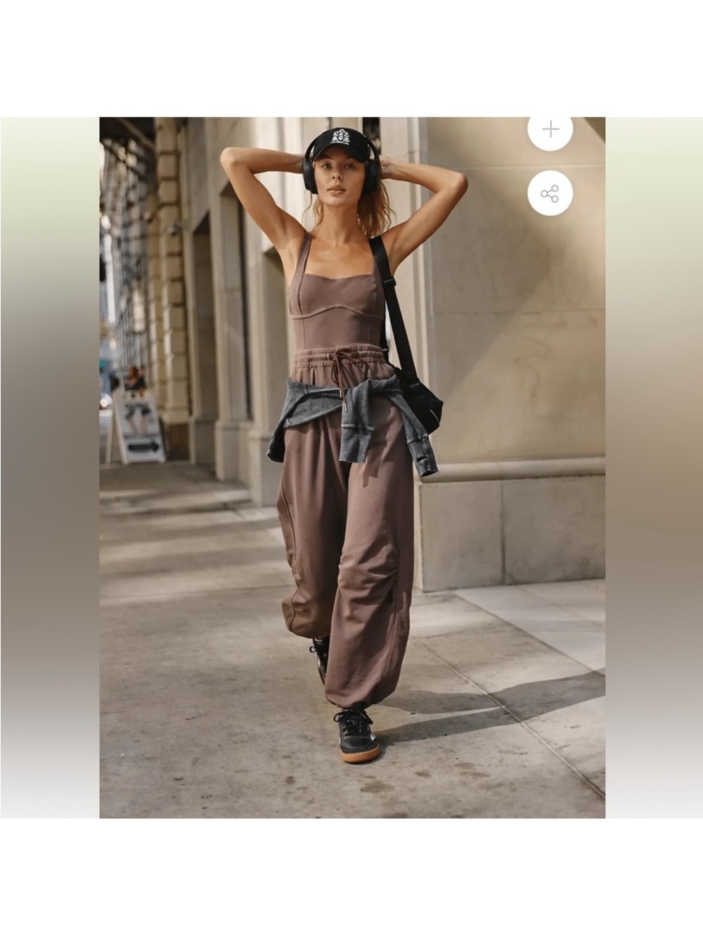 FREE PEOPLE INBOUND ONCE IN DARK ESPRESSO size xs nwot